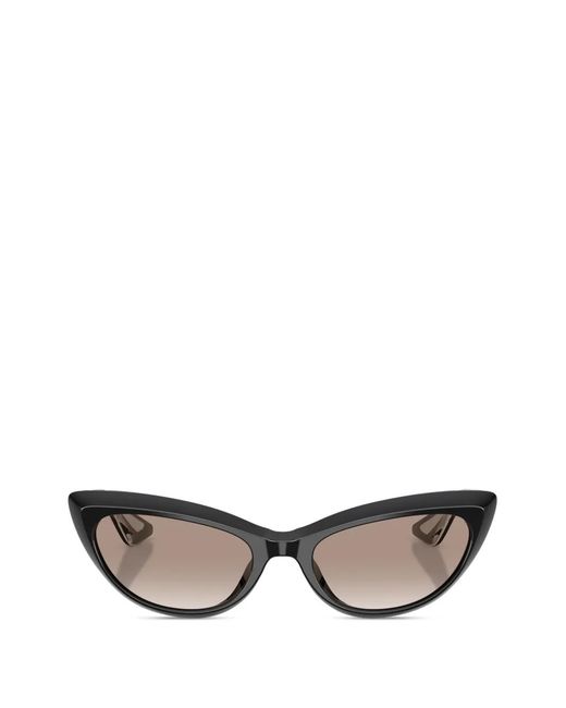 Oliver Peoples Gray Cat-Eye Sunglasses