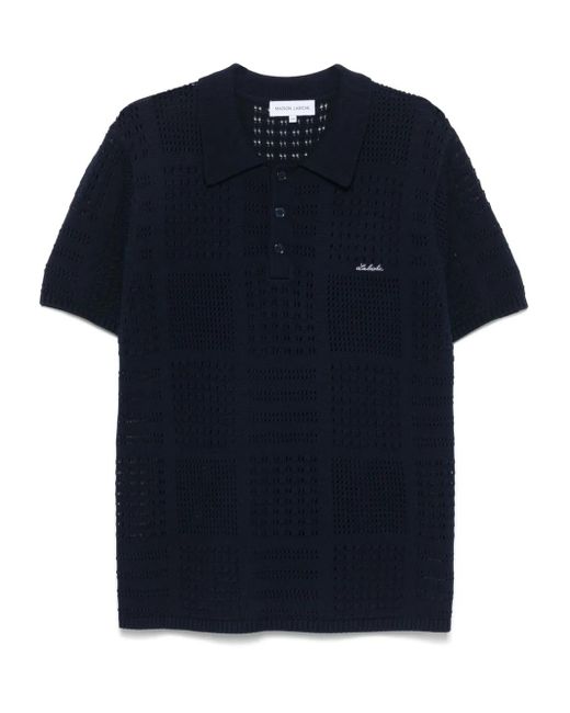 メンズ Maison Labiche Savy ポロシャツ Blue