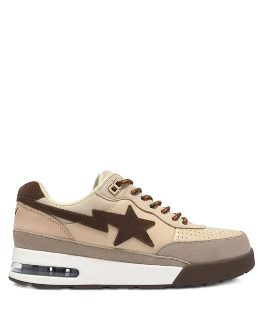 A Bathing Ape Multicolor Bape Road Sta 1 Star-Detail Low-Tops Sneakers for men
