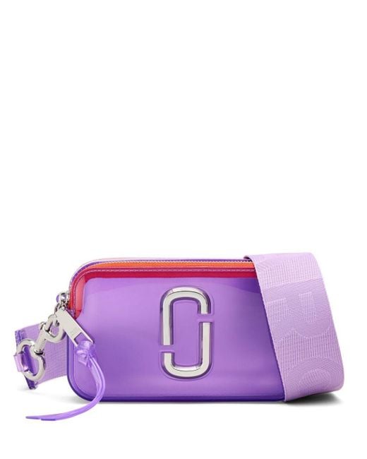Marc Jacobs Purple The Jelly Snapshot Crossbody Bag