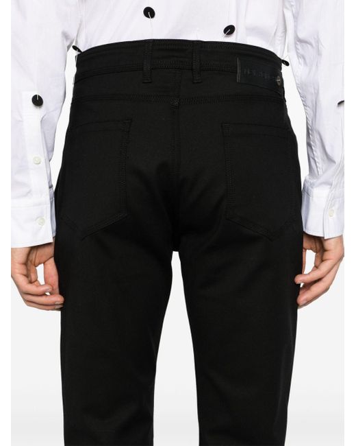 Neil Barrett Black Nick Mid-rise Skinny Trousers for men
