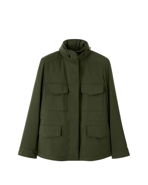Loro Piana Green Traveller Mini Field Jacket