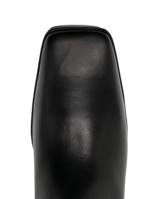 Botas Beatle con tacón de 110 mm Rick Owens de color Black