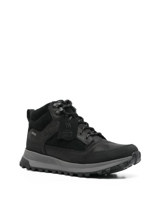 Clarks Black Atl Trekhi Lace-Up Boots for men