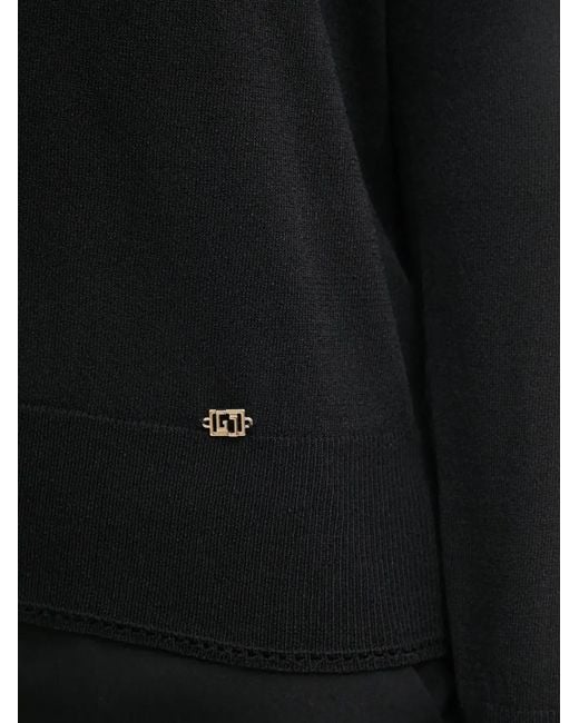 GAUDI Black V-Neck Sweater