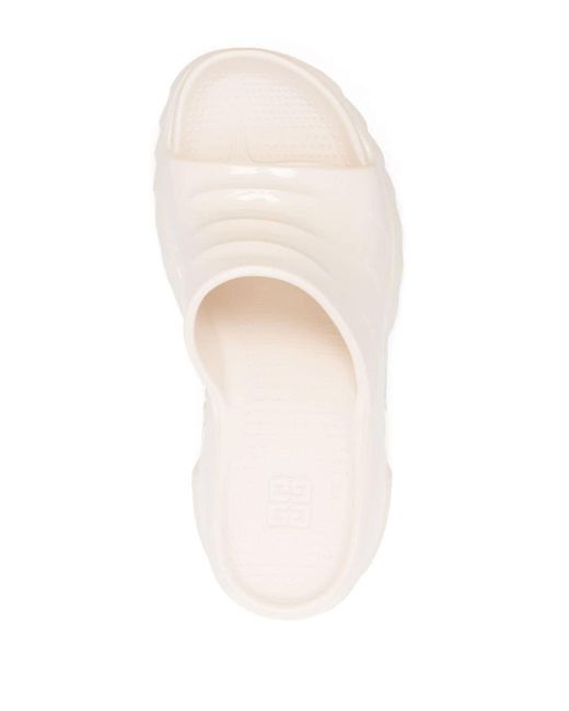 Givenchy Marshmallow Sandalen Met Plateauzool in het Natural
