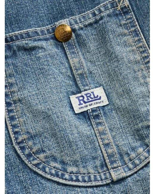 RRL Denim Jack in het Blue voor heren