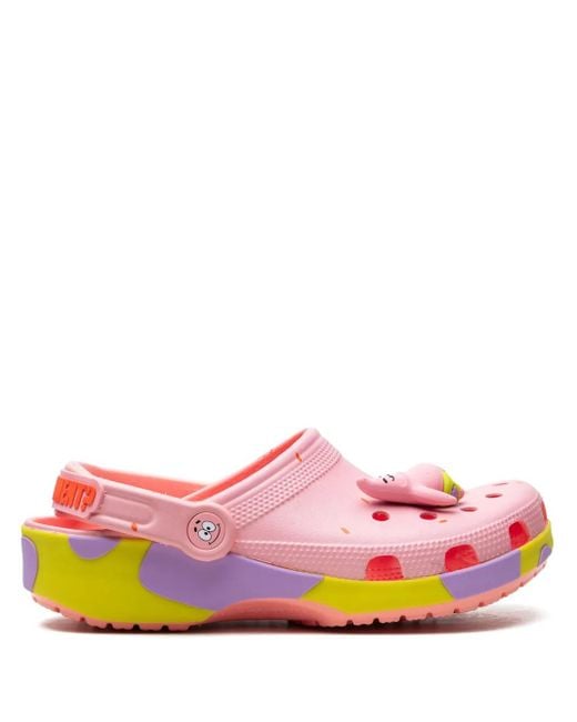 CROCSTM Pink X Spongebob Squarepants Classic Clogs