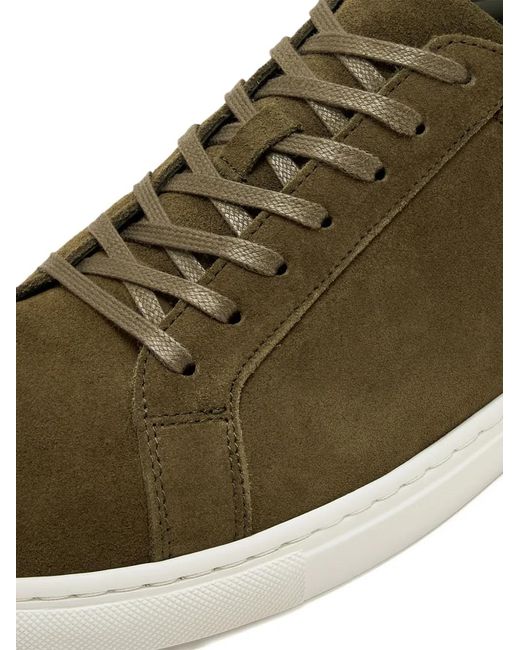 Forsa Green Caleb Lace-Up Sneakers for men