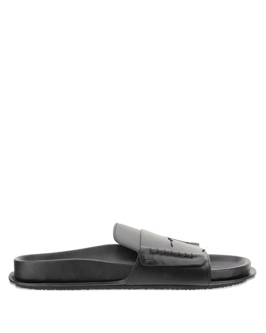 Sandalias de piel Jacquemus de hombre de color White