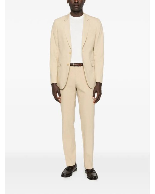 Sandro Natural Classic Linen Suit Jacket for men