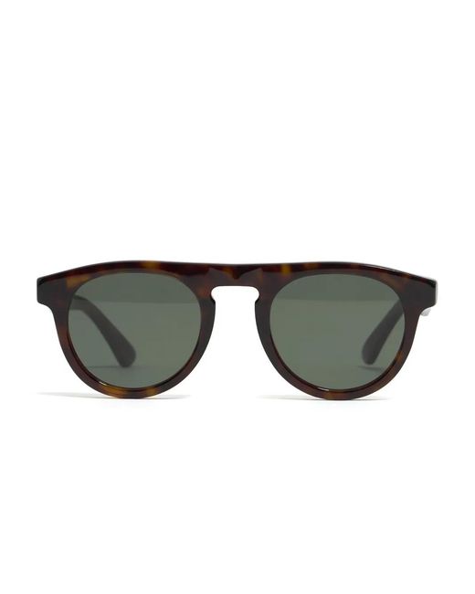 Bimba Y Lola Brown Round-Frame Sunglasses
