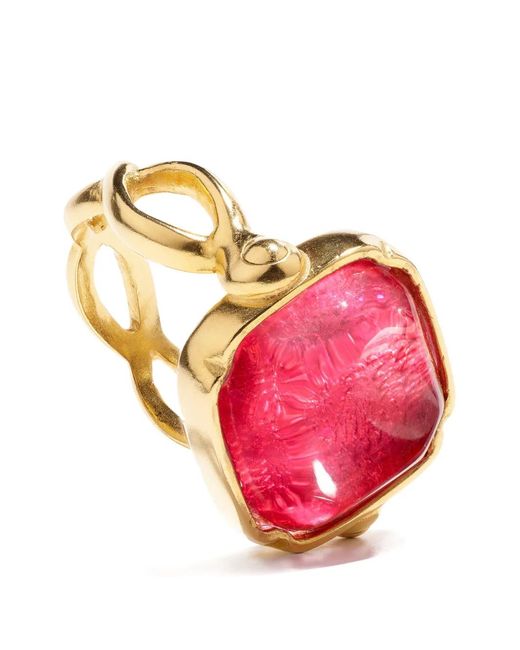 Goossens Pink Cabochons Ring