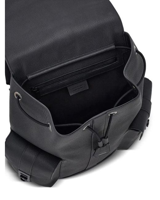 Ferragamo Black Backpacks for men