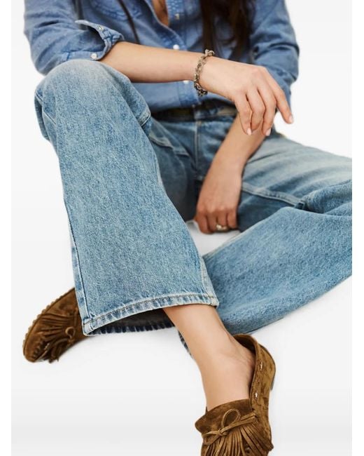 Ba&sh Brown Corto Loafer