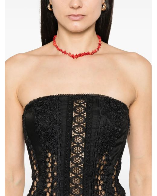 Haut-Bustier Lathie Charo Ruiz en coloris Black