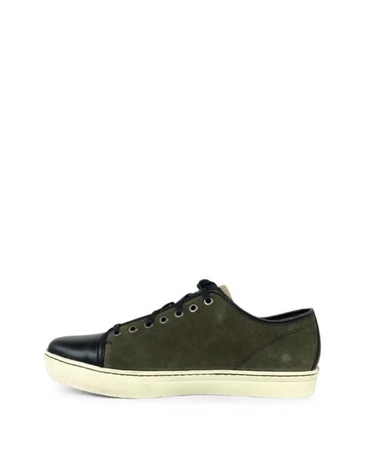Timberland Green Abington Suede Sneakers for men