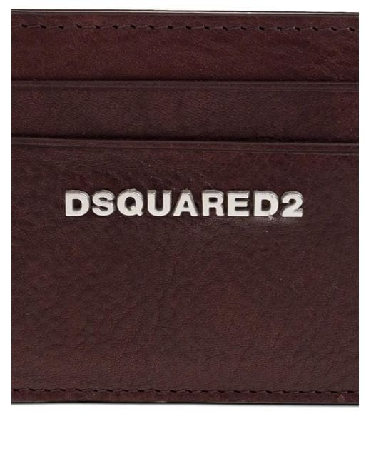 DSquared² Purple Kartenetui Mit Logo-Schild