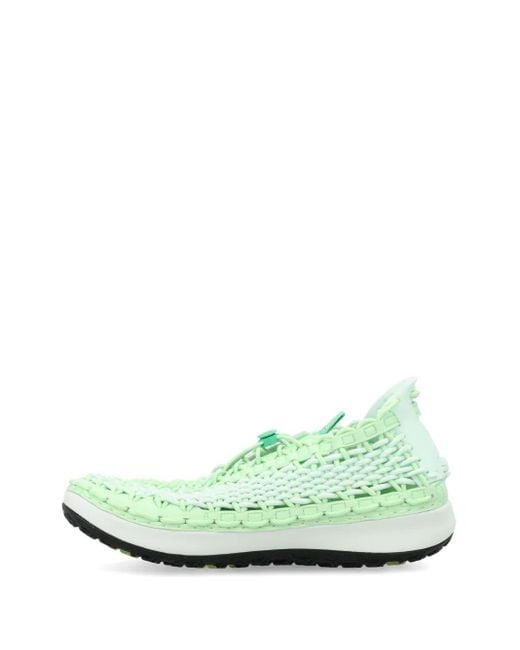 Nike Green X Acg Watercat+ Interwoven Sneakers