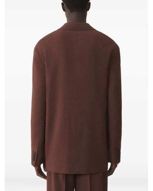 Lanvin Brown Wool Blazer for men