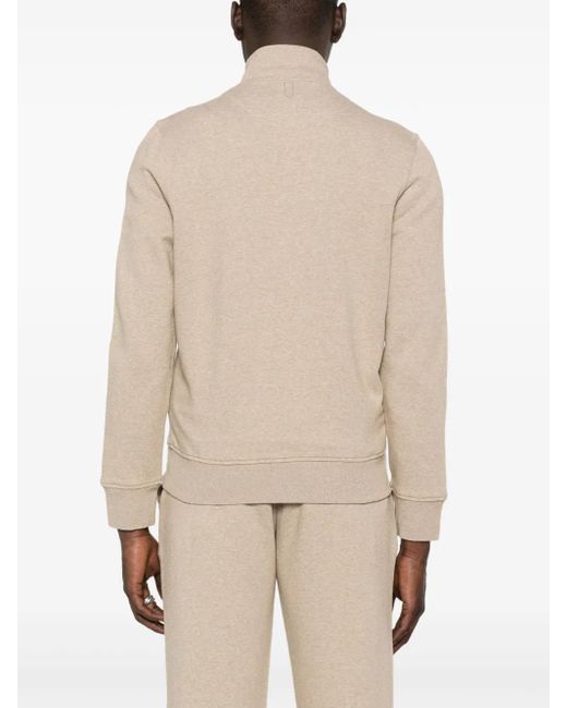 メンズ Canali メランジ パーカー Natural