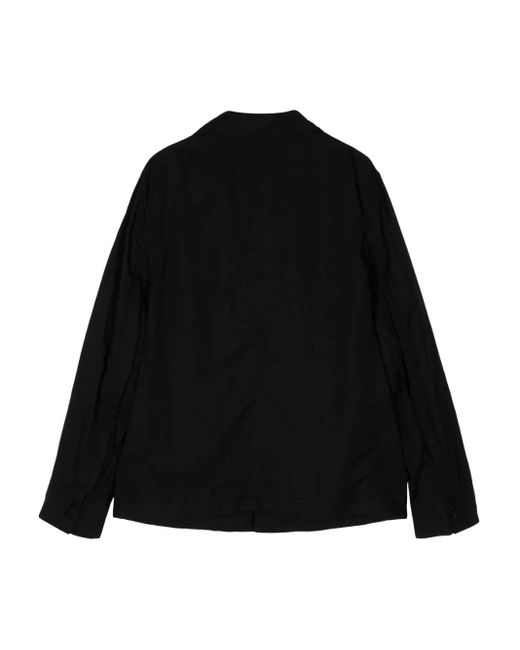 Forme D'expression Black Button-Up Shirt Jacket for men