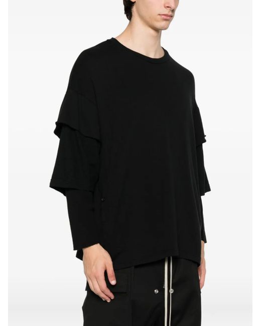 Undercover Black Layered T-Shirt for men