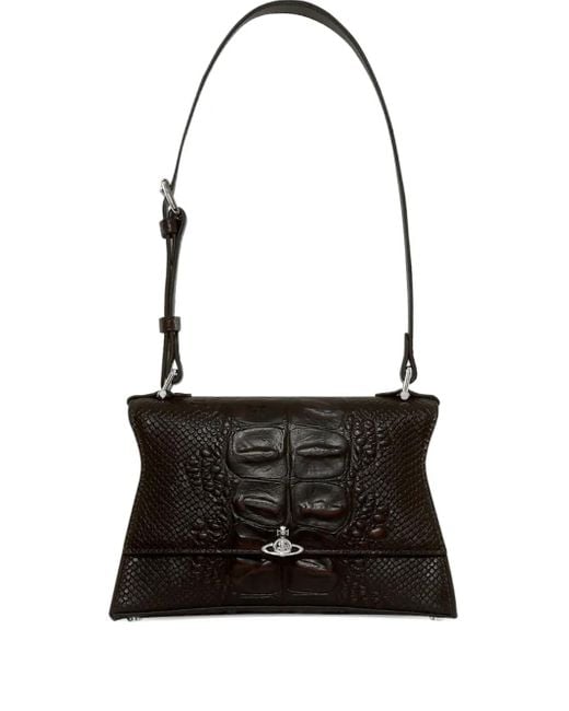 Vivienne Westwood Medium Bianca Shoulder Bag in Black | Lyst