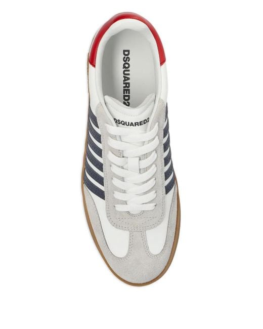 DSquared² White Boxer Sneakers