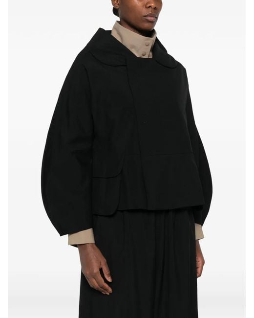 Comme des Garçons Black Balloon-Sleeve Jacket