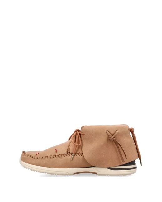 Visvim Brown Lhamo Sneakers for men