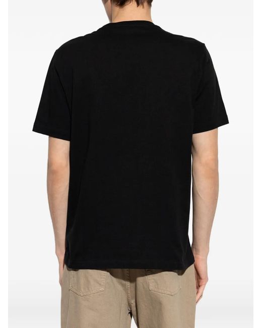 Paul Smith Black Zebra-Print T-Shirt for men