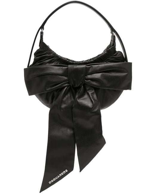 Bolso de mano Hobo mini DSquared² de color Black