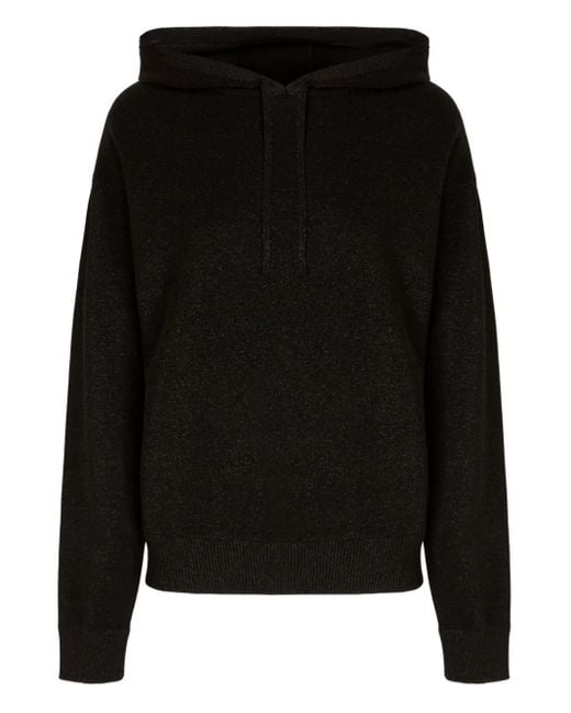 Missoni Black Metallic-Threading Hoodie