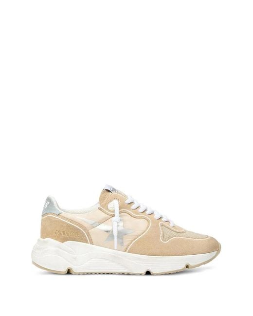 Golden Goose Deluxe Brand White Running Sole Sneakers
