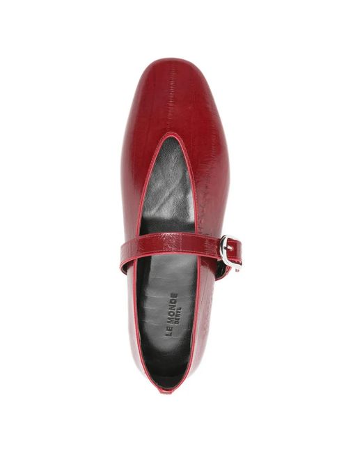 Le Monde Beryl Red Stella Ballet Flats