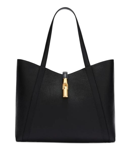 Furla Black Große Goccia Tote Bag