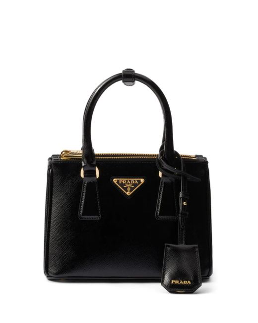 Prada Black Mini Galleria Tasche