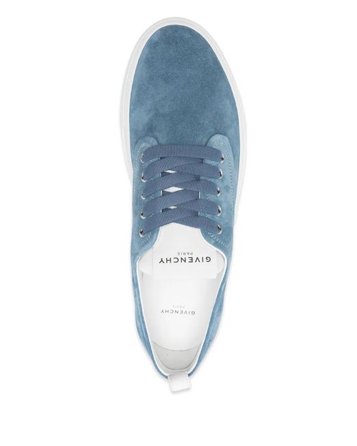 Givenchy Blue Suede Sneakers for men