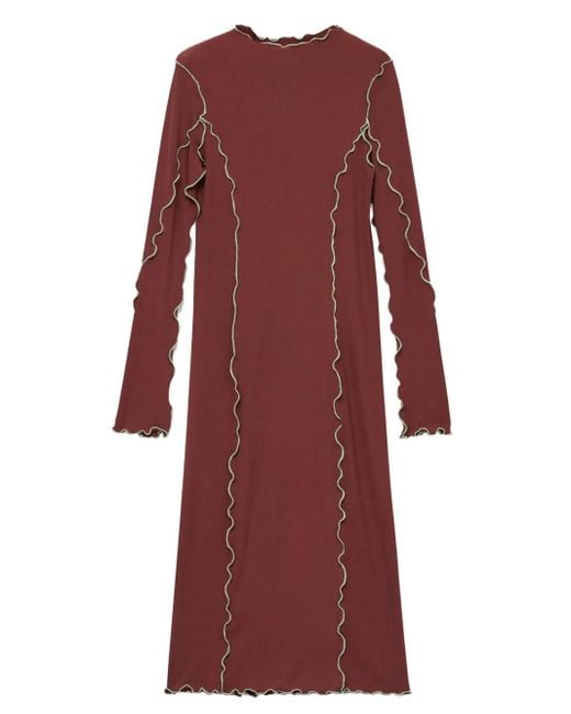 Rodebjer Gabrielle Jurk in het Red