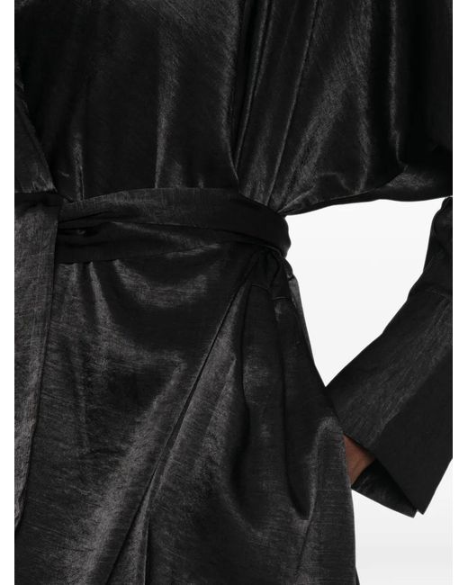 Dixie Midi-Jurk in het Black