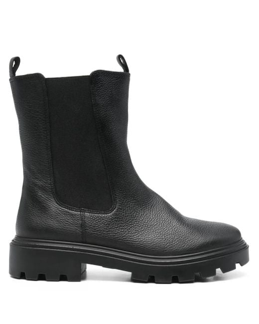 Ara Black Manchester Chelsea Boots