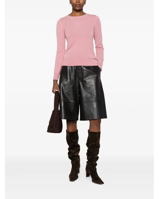 ABSOLUT CASHMERE Pink Catelina Crew-Neck Sweater