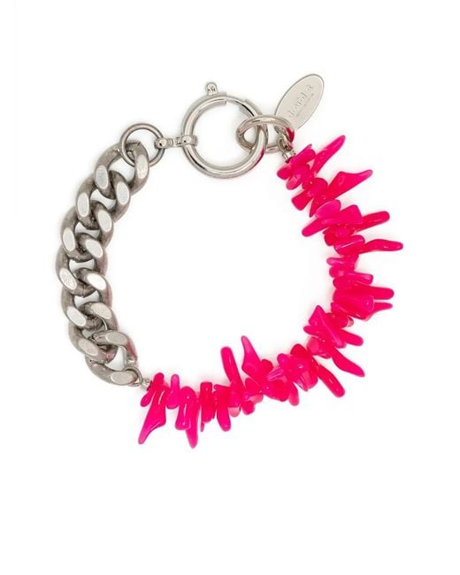 Doublet Pink Armband Mit Perlen