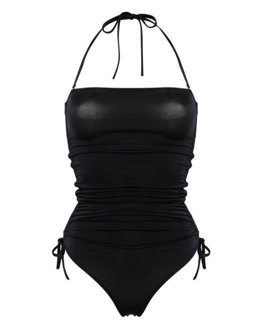 DSquared² Black Hotty Logo-print Swimsuit