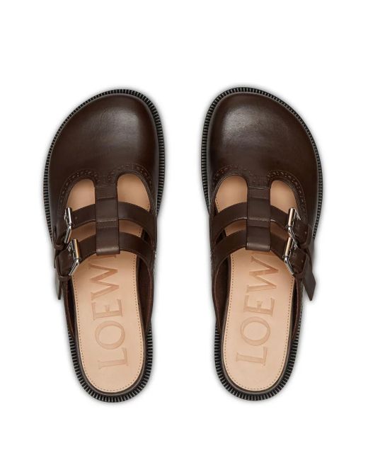 【国内発】LOEWE Campo メリージェーン ミュール アウトレット】LOEWE ロエベ ミュール/LOEWE CAMPO MARY JANE