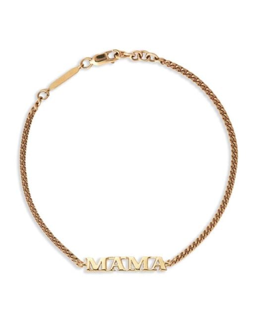 Otiumberg Metallic Mama Polished Name Bracelet
