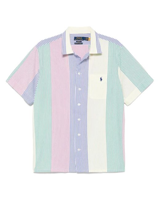 メンズ Polo Ralph Lauren シアサッカー シャツ White