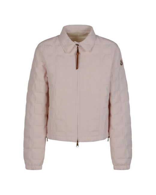 Moncler Multicolor Logo-Patch Quilted Puffer Jacket