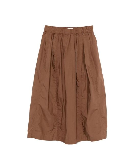 Bellerose Brown Cinley Midi Skirt
